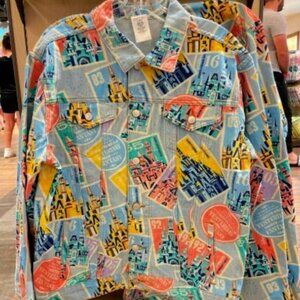Disney Parks- D23‎ Castles of Disney Collection Denim Jacket